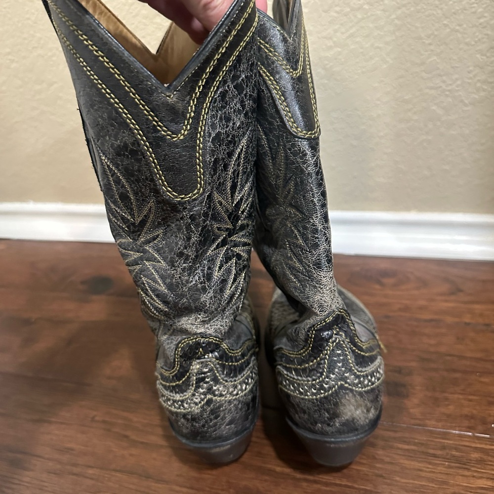 Corral Python Cowboy Boots Women’s - image 4
